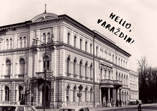 Razglednica s motivom grada Varaždina