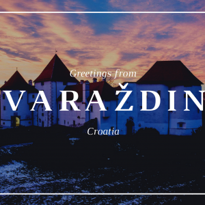 Razglednica s motivom grada Varaždina
